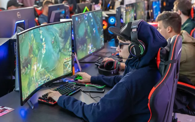 Gaming setup for esports