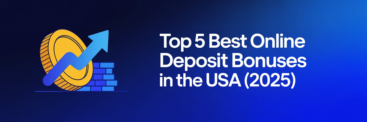 Top 5 Best Online Deposit Bonuses in the USA (2025)