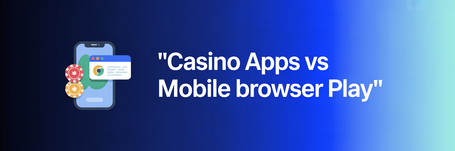 Casino Apps vs Mobile Browser Play