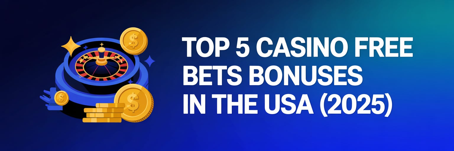 Top 5 Casino Free Bets Bonuses in the USA (2025)