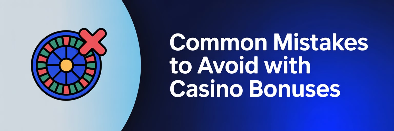 Common Mistakes to Avoid with Casino Bonuses