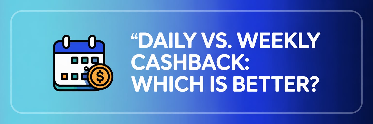 Daily vs. Weekly Cashback: Which Is Better?