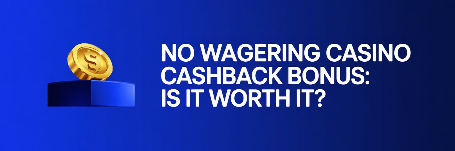 No Wagering Casino Cashback Bonus: Is It Worth It?