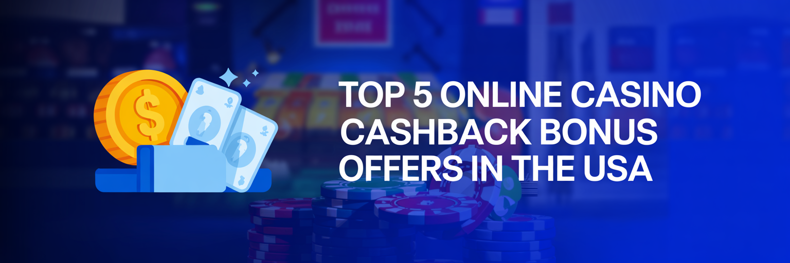 Top 5 Online Casino Cashback Bonus Offers in the USA