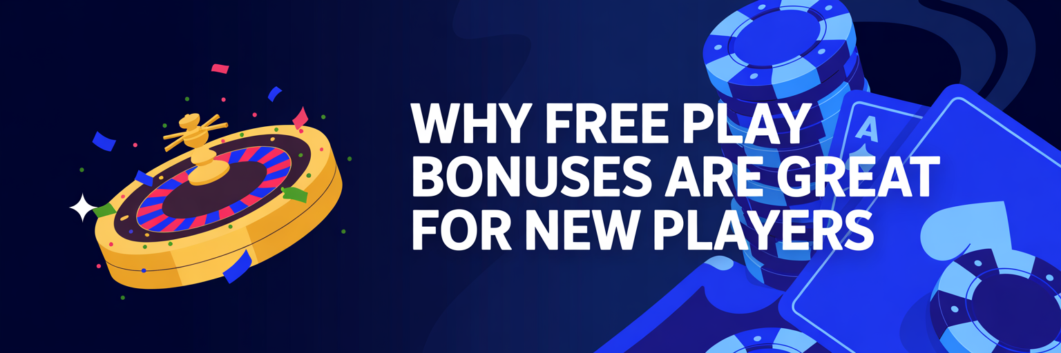 Why free play bonuses are great for new players
